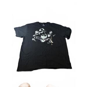 The Nightmare Before Christmas Black Graphic T-Shirt XL